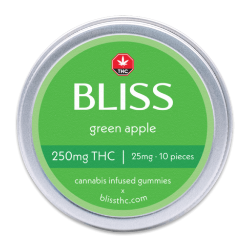 BLISS Gummies Green Apple Tin