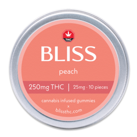 BLISS Gummies Peach Tin