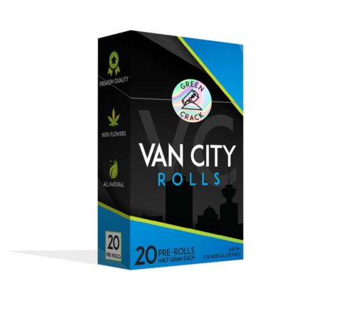 Van City Pre Rolls green crack