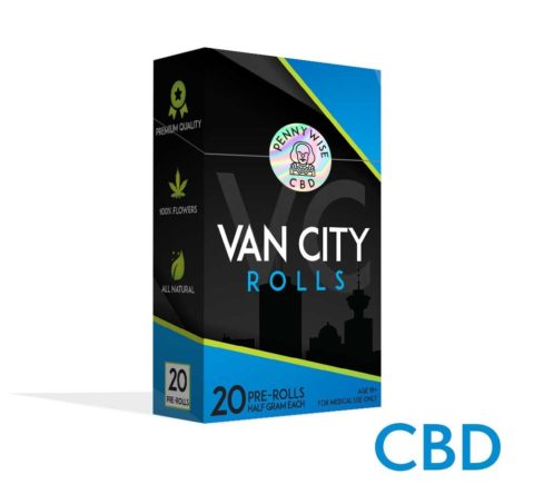 Van City Pre Rolls pennywise cbd